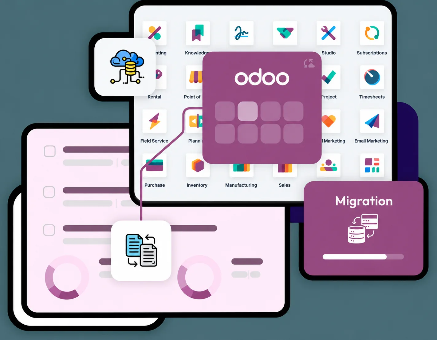 EasyBooks Odoo ERP implementation and training